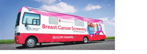 image: Stony Brook mammography van
